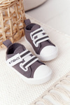 Children's Sneakers With Velcro Grey News 
