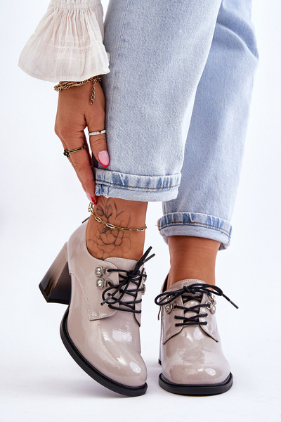 Fashionable High Heels light grey Darren