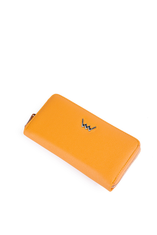 Large Women's Zip Wallet Yellow Hailey