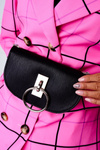 Small Purse Kidney Bag 2in1 Bruno Rossi Black