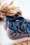 Slippers Befado 523P014 Grey-Blue