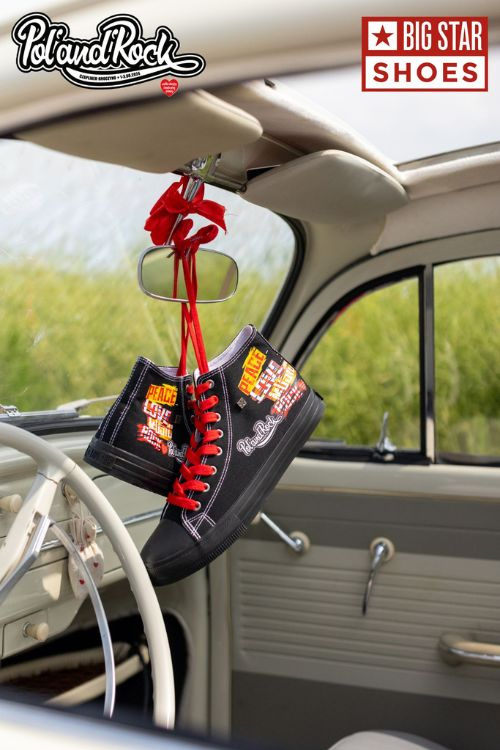 High Top Men's Trainers Big Star NN174109 Black