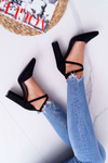 Women's High Traffic Black Pointed Stiletto pumps