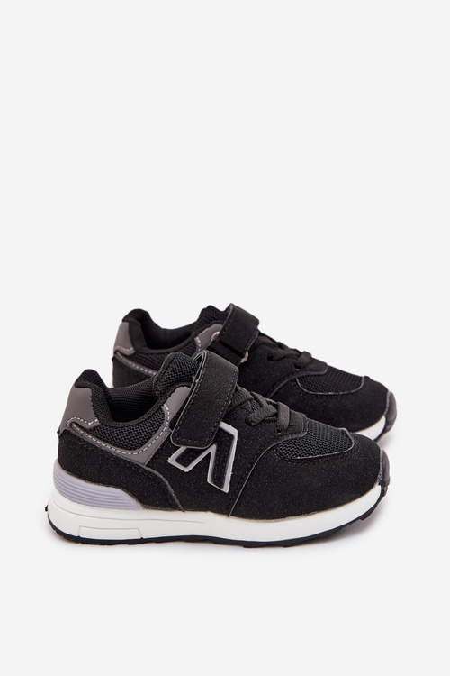 Sportowe Buty Dziecięce Sneakersy Czarne Galisse