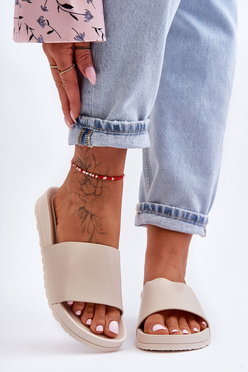 Women's Classic Slippers Beige Rolien