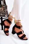 Low-heeled Sandals Black Erisa 