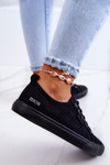 Trampki Ażurowe BIG STAR Czarne JJ274064