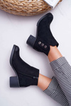 Women's Flat Heel Boots Black Tristram
