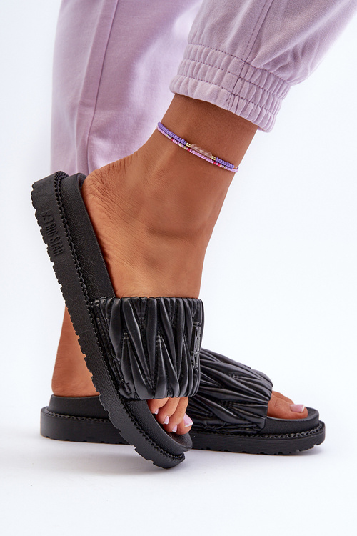 Women's Platform Sandals Big Star NN274A745 Black