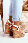 Women’s Sandals On Wedge Lu Boo White Gail