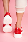 Buty Sportowe Sneakersy Big Star Czerwone FF274279