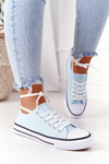 Women's Classic Sneakers Light Blue Omerta 