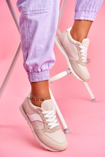 Sportowe Damskie Buty Beżowe Determine