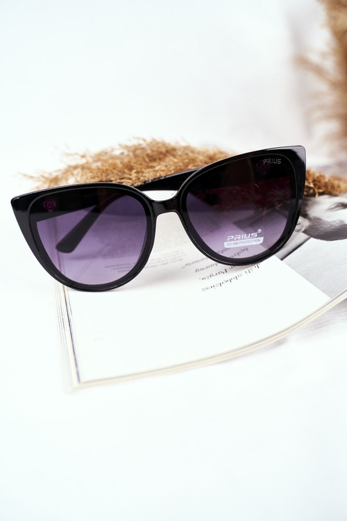 Women's Sunglasses Prius PR-V15 Black Green Gradient