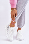 Women's Fashion Sock Sneakers White Daxo