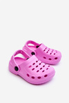 Klapki Kroksy Dziecięce Piankowe Różowe Lucas PP6197