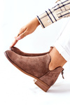 Women's Suede Boots Warmed Beige Joaliene