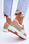 Buty Sportowe Sneakersy Damskie Multikolor Big Star LL274437