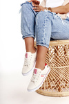 Women's Sneakers BIG STAR DD274892 White-Red