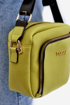 Crossbody Bag Made of Eco Leather NOBO BAGP990-K008 Lime