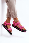 Sandały Damskie Platforma Fuksja Lee Cooper LCW-24-05-2750 Fuksja