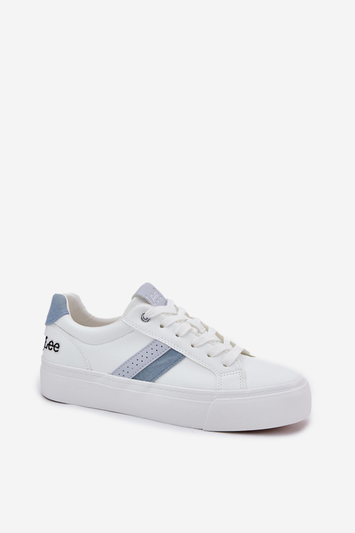 Damskie Sneakersy Białe LEE LAYLA WOMEN LOW 50251003