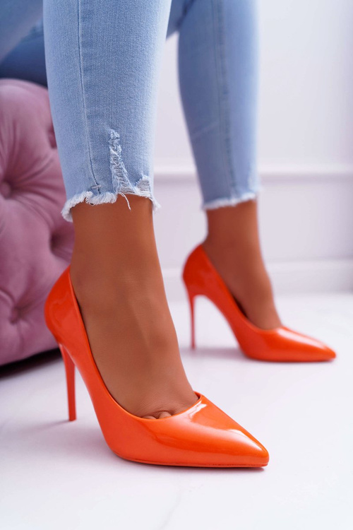 Women's Orange Yanna Stilettos