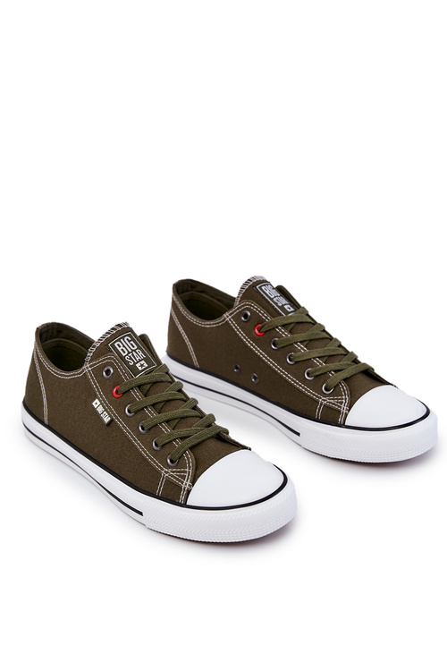 Men's Low Sneakers Big Star JJ174383 Khaki