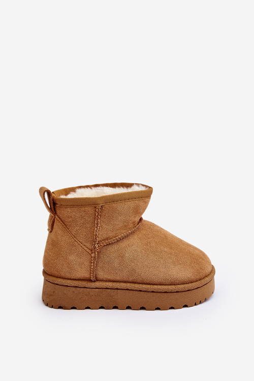 Children's Snow Boots Insulated Camel Nallita