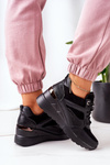 Wedge Sneakers Black Temida