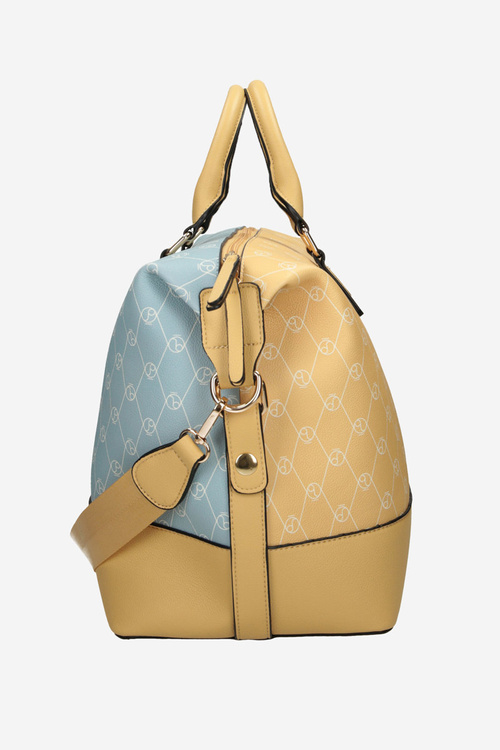 Large Travel Bag NOBO P1250-CM02 Yellow-Blue