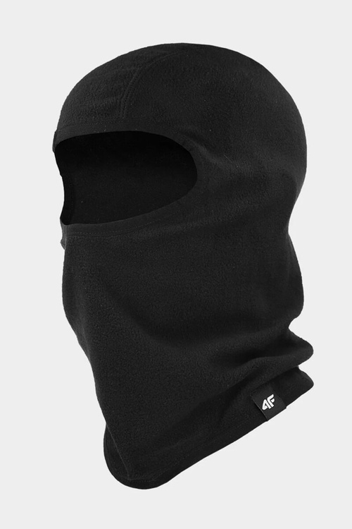 Ski Mask Made of Micropolar Unisex 4F 4FAW23ABALU017-20S Black