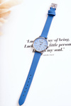 Watch On A Leather Strap Nickel Free ERNEST Blue