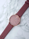 Women's Watch Ernest Claire Purple Gold Envelope