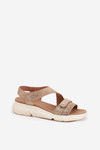 Women's Wedge Sandals Beige Maroriella