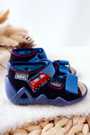 Sandals Velcro Befado 350P014 Navy