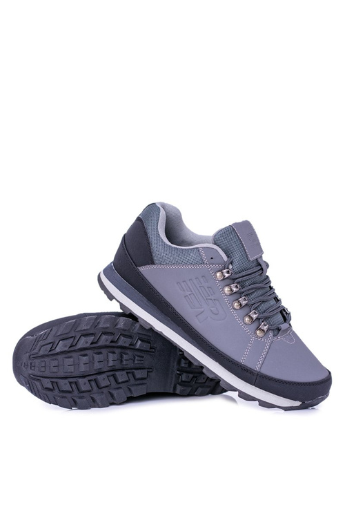 Solidne Męskie Szare Buty Trekkingowe Newlans