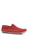 Men's GOE Red Nubuck Moccasins FF1N3055