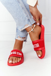 Women's Slippers Big Star HH274A014 Red