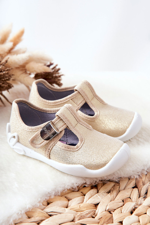 Flip-flops Ballerinas Befado Shiny 115X003 Gold