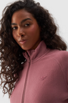Womens Regular Fleece With Stand Collar 4F 4FWMM00TFLEF294-53S Pink