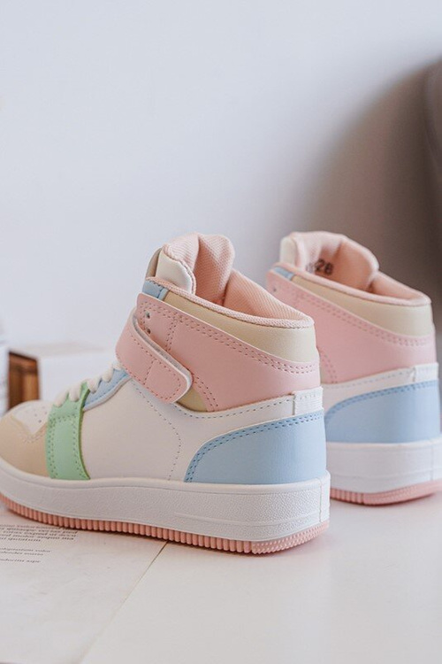 Buty Sportowe Dziecięce Wysokie Multikolor Teredite 105-1B