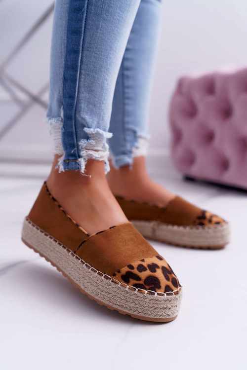 Espadrilles Women's Camel Platform Ringer