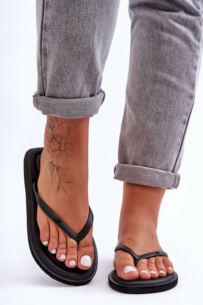 Women's Classic Flip Flops 4F 4FSS23FFLIF067-20S Black