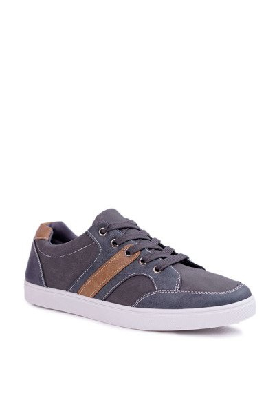 Men's Grey Casual Kenny Sneakers