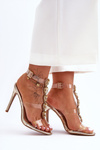 High Heeled Sandals D&A MR-16 Gold