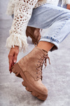 Suede Warm Boots Workers Brown Darvin