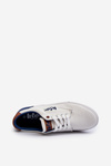 Trampki Męskie Białe Lee Cooper LCW-24-02-2140