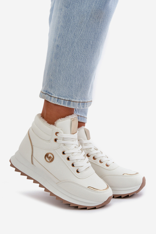 Boots Women's Sports Shoes Insulated On Platform White Ariatte