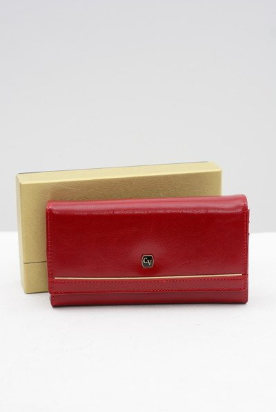 Large Women's Red Wallet